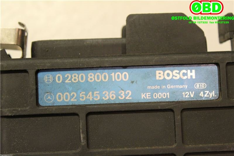 Styreenhet motor til Mercedes 190 1984-1993 (W201) (W201) (A 002 545 36 32|0280800100|0025453632)