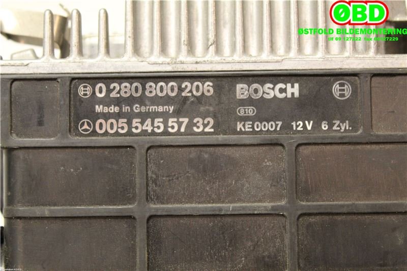 Styreenhet motor til Mercedes 124 1986-1995 (W124) (W124) (A 005 545 57 32|0280800206|0055455732)
