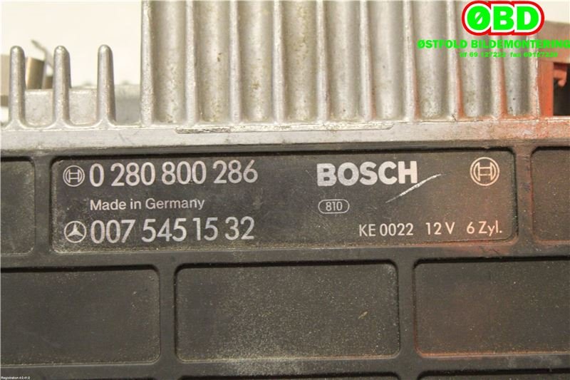 Styreenhet motor til Mercedes 280-560 1981-1991 (W126) (W126) (A 007 545 15 32|0280800286|0075451532)