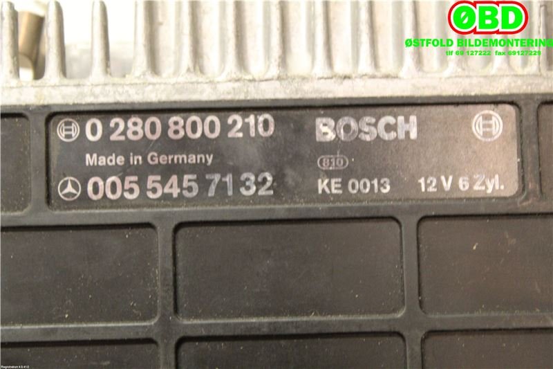 Styreenhet motor til Mercedes 190 1984-1993 (W201) (W201) (A 005 545 71 32|0280800210|0055457132)