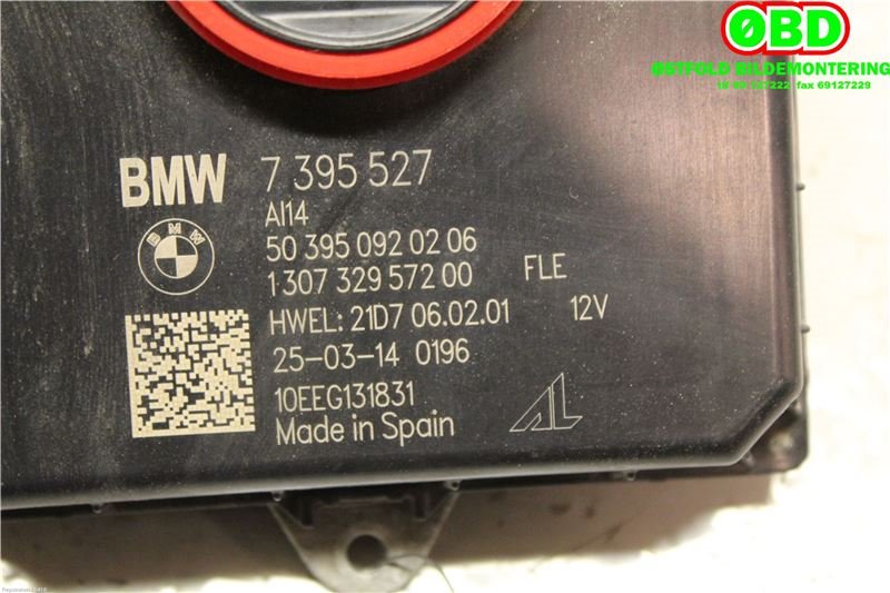 Styreenhet xenon/ballast til BMW i3 2013-2022  (BMW|63 11 7 492 089||7395527)