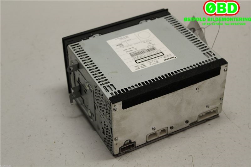 Bilstereo til Nissan Qashqai 2007-2010 (Type I, Fase 1)  (NISSAN|28185JG44A|)