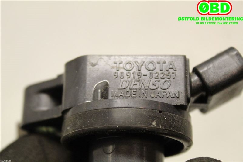 Coil elektronisk til Toyota Yaris 2012-2014 (Type III, Fase 1)  (TOYOTA|9091902257|)