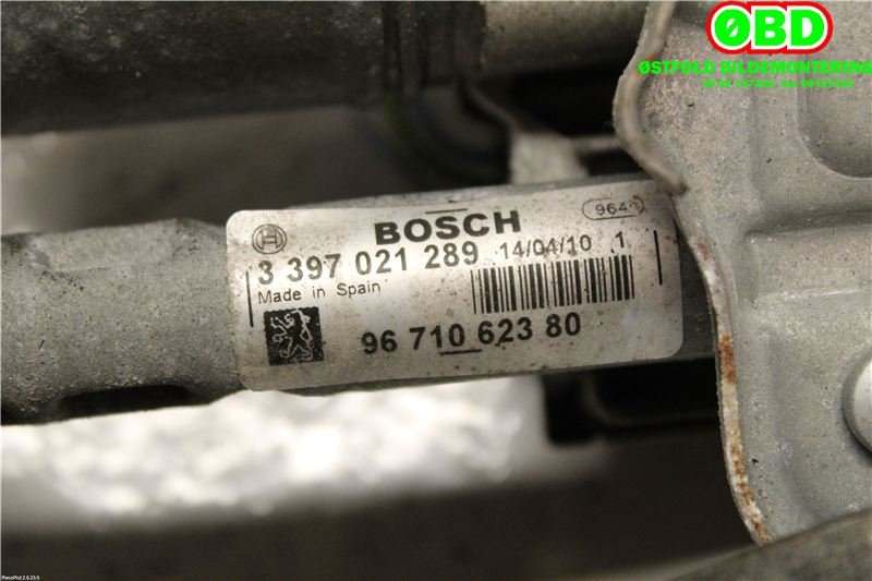 Viskermotor frontrute til Peugeot 5008 2010-2017 (Type I) (PEUGEOT|6405PY|1397220577|)