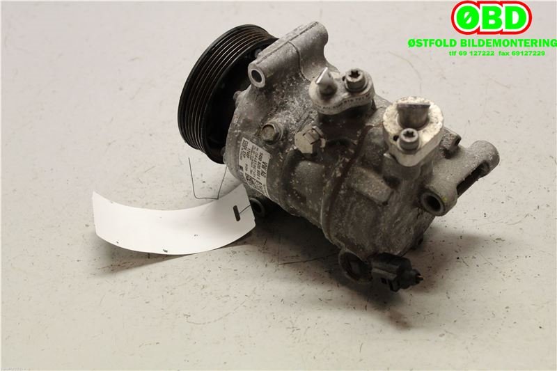Aircondition kompressor til Škoda Octavia 2013-2016 (Type III, Fase 1)  (SKODA|5Q0 820 803 E|5Q0 820 803 K|5Q0820803E)