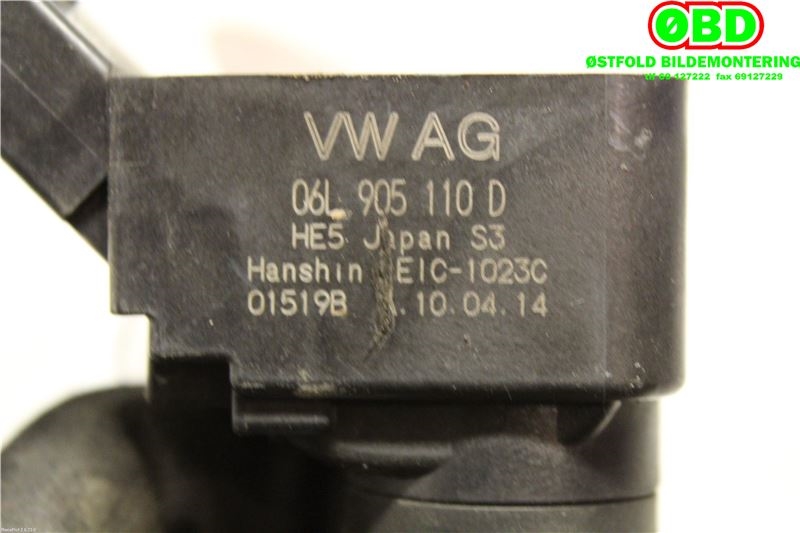Coil elektronisk til Škoda Octavia 2013-2016 (Type III, Fase 1)  (SKODA|06L 905 110 D|06L 905 110 K|06L905110D)