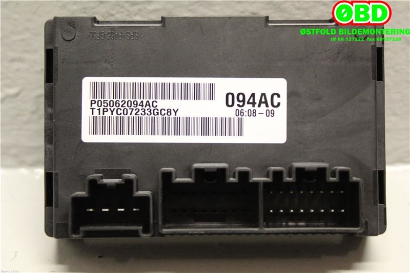 Styreenhet diverse til Fiat 500 2008-2020 (FIAT||05062094AC)