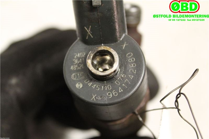 Dyse innsprøyting diesel til Peugeot 307 2001-2004 (Fase 1) (PEUGEOT|1980H8||9641742880)