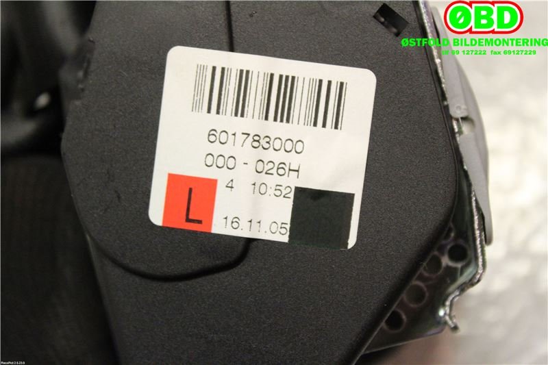 Airbag beltestrammer til Audi A8 2003-2010 (Type II) (AUDI|4E0 857 805 B||4E0857805B)