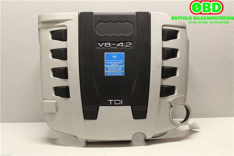 Motordeksel over motor til Audi A8 2003-2010 (Type II) (AUDI|057103925E|)