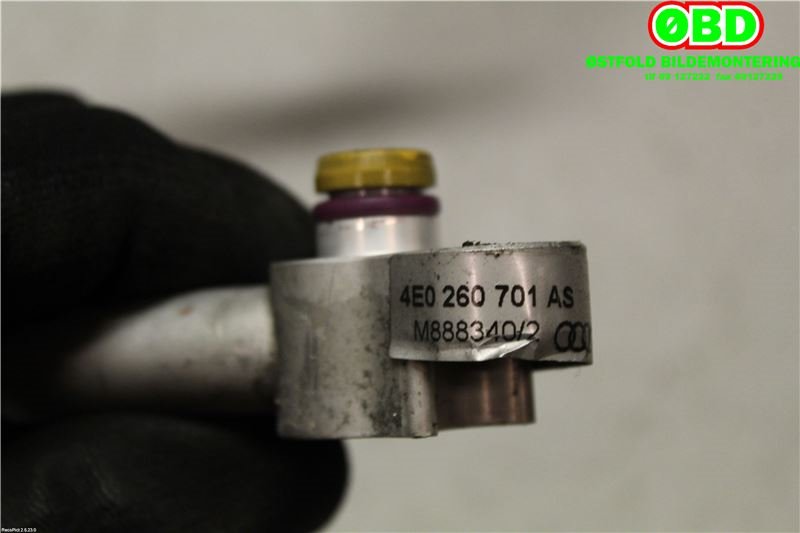 Aircondition rør til Audi A8 2003-2010 (Type II)  (AUDI|4E0260701AS|)