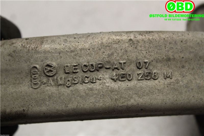 Hjulspindel høyre foran til Audi A8 2003-2010 (Type II)  (AUDI|4E0 505 436 C|)