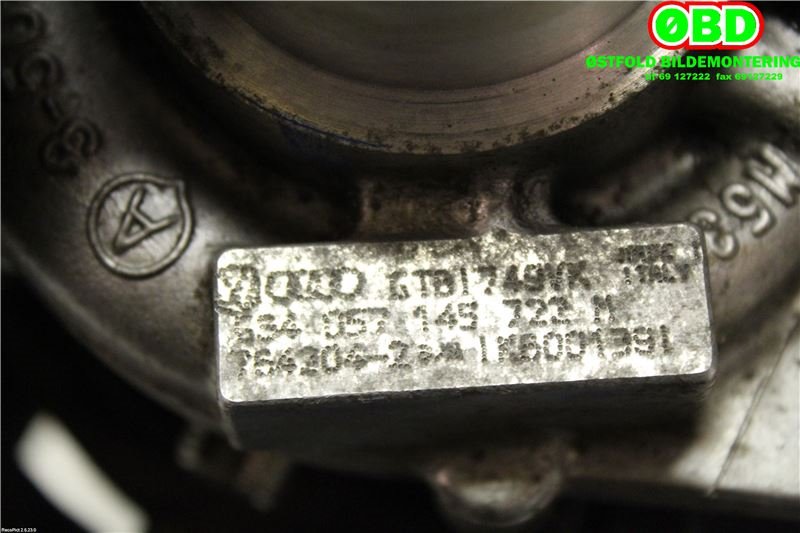 Turbo til Audi A8 2003-2010 (Type II)  (AUDI|057 145 722 N|057 145 654 AD|057145722M)
