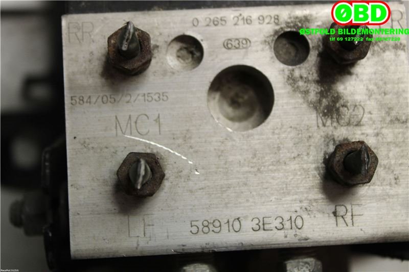 ABS sentral til Kia Sorento 2003-2009 Type I  (SORENTO 02
EURK3E002A|589103E310|0265216928)