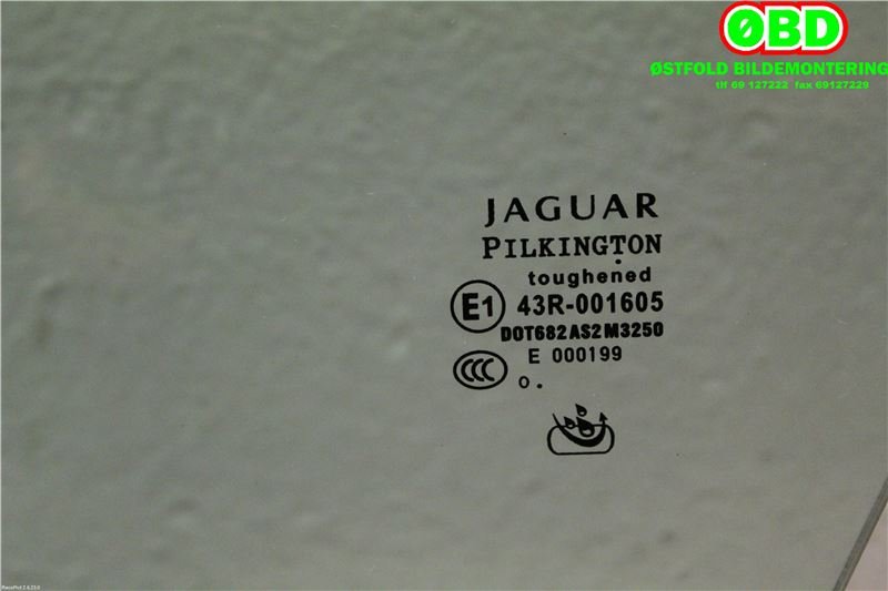 Siderute venstre foran til Jaguar XF 2008-2015 (X250) (X250) (JAGUAR|C2Z2819|C2Z28397|)