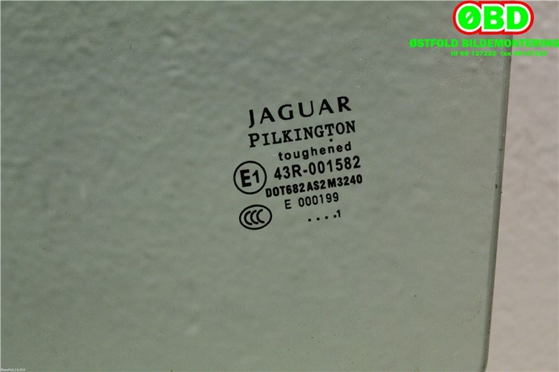 Siderute venstre bak til Jaguar XF 2008-2015 (X250) (X250) (JAGUAR|C2Z2828|C2Z28403|)