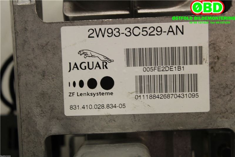 Rattaksel til Jaguar XF 2008-2015 (X250) (X250) (JAGUAR|C2P19045|C2P25507|2W933C529AN)