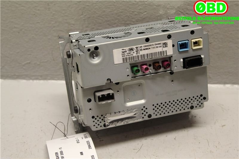 Bilstereo navigasjon til Jaguar XF 2008-2015 (X250) (X250) (JAGUAR|C2Z19357||CX2314F667AE)