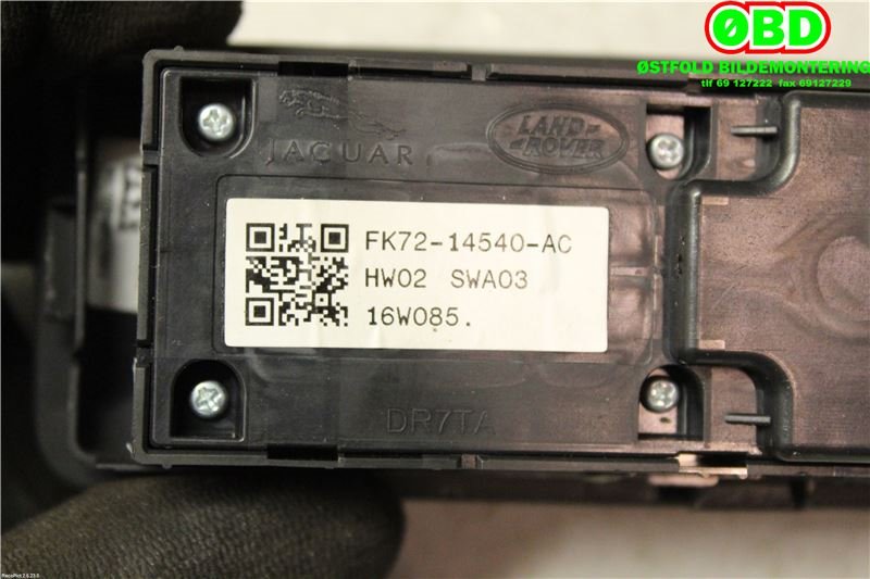 Bryter ruteheis til Land Rover Discovery Sport 2015-2019 (Fase 1) (LAND-ROVER|LR085483||FK7214540AC)