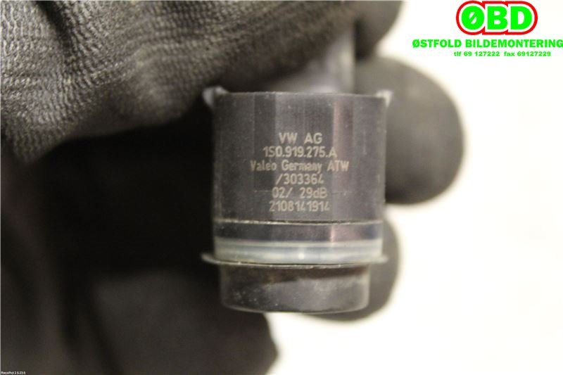 Parkeringssensor bak til Audi A6 2014-2018 (Type IV, Fase 2) (C7) (C7) (AUDI|1S0 919 275 C||1S0919275)
