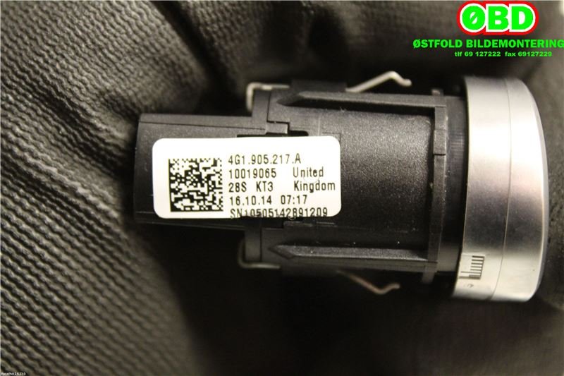Bryter diverse til Audi A6 2014-2018 (Type IV, Fase 2) (C7) (C7) (AUDI|4G1905217A|)