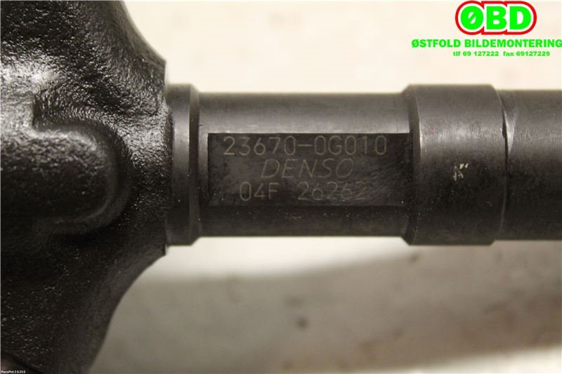 Dyse innsprøyting diesel til Toyota Avensis 2003-2008 (Type II) (236700G010|2367009220)