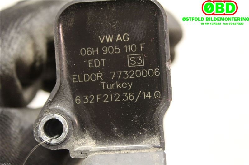 Coil elektronisk til Audi A6 2014-2018 (Type IV, Fase 2) (C7) (C7) (AUDI|06H 905 110 F||06H905110F)
