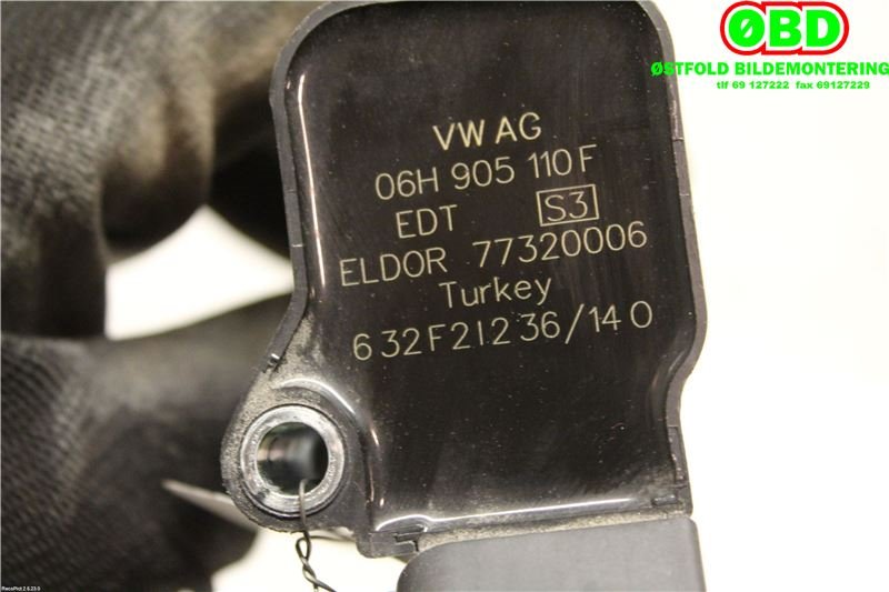 Coil elektronisk til Audi A6 2014-2018 (Type IV, Fase 2) (C7) (C7) (AUDI|06H 905 110 F||06H905110F)