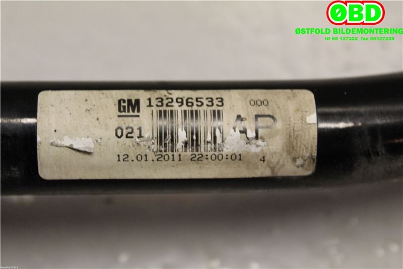 Stabilisatorstag foran til Opel Astra J 2010-2015  (OPEL|13346848|350190|13296533)