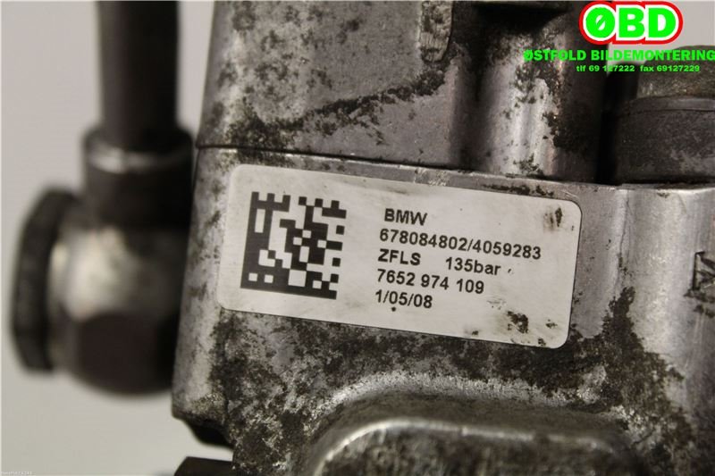 Servo pumpe mekanisk til BMW 5-Serie 2003-2010 (E60/E61) (E60/E61) (BMW|32 41 6 780 848||6780848)
