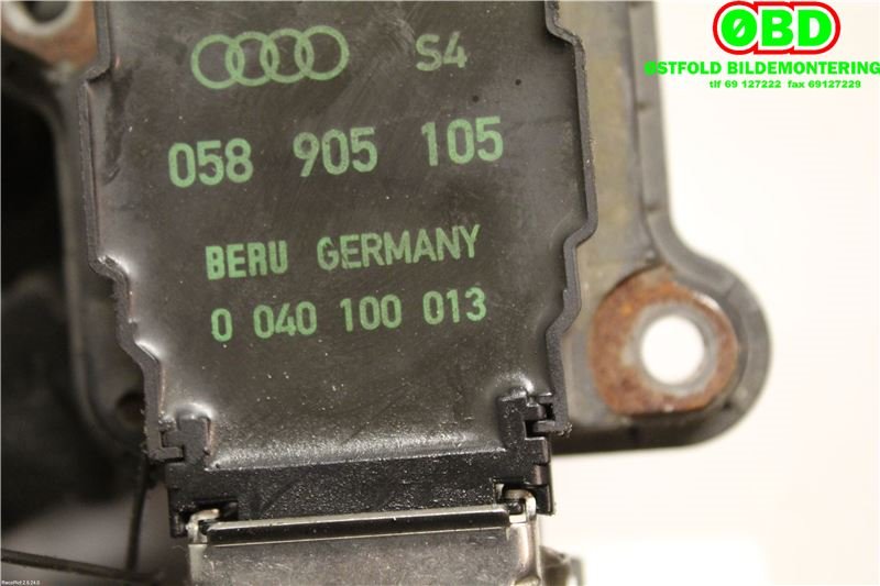 Coil elektronisk til Audi A6, Allroad 2000-2005 (Type I) (C5) (C5) (AUDI|058 905 105|0040100013|058905105)