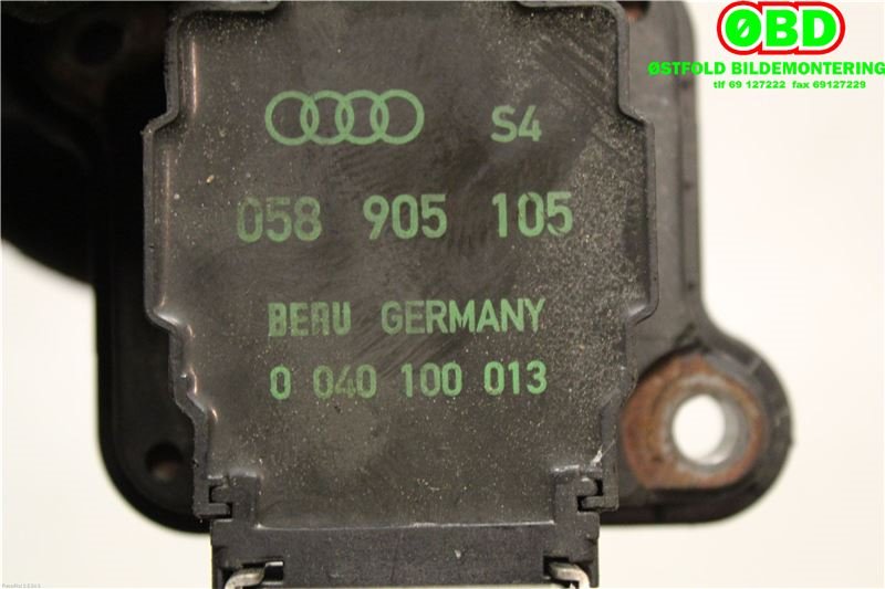 Coil elektronisk til Audi A6, Allroad 2000-2005 (Type I) (C5) (C5) (AUDI|058 905 105|0040100013|058905105)