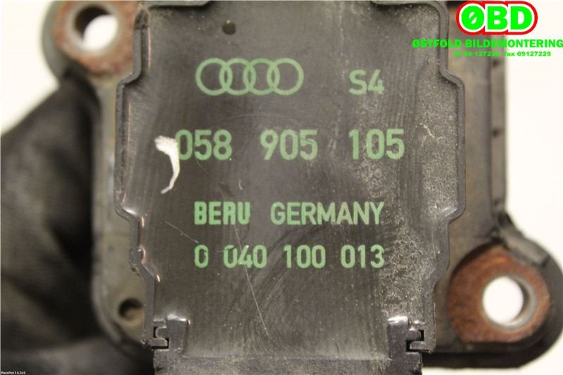 Coil elektronisk til Audi A6, Allroad 2000-2005 (Type I) (C5) (C5) (AUDI|058 905 105|0040100013|058905105)