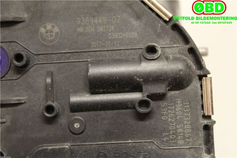 Viskermotor frontrute til BMW i3 2013-2022  (BMW I I3|61617359449||7359449)