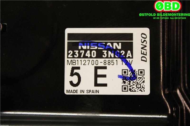Styreenhet diverse til Nissan Leaf 2011-2017 (Type I)  (NISSAN|237403NG2A|)
