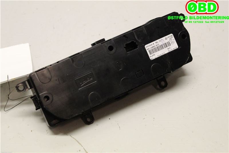 Varmeapparat betjening til Renault Captur 2013-2020 (Type I) (RENAULT|275105430R|)