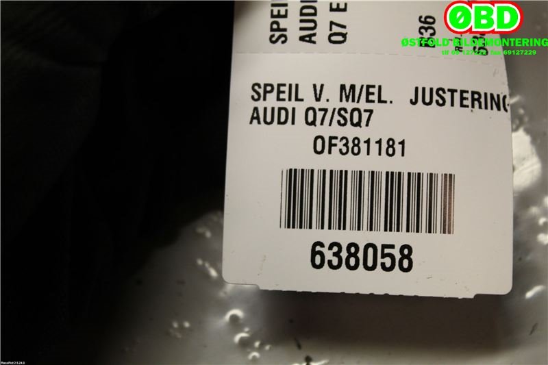 Rattaksel til Audi Q7 2015-->> (Type II)  (AUDI|4M1 419 501|4M1 419 501 B|4M1419501)