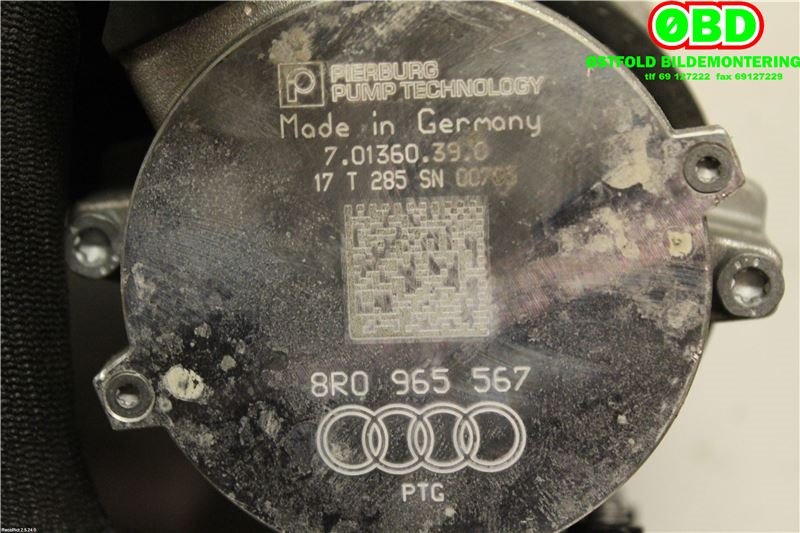 Sirkulasjonspumpe til Audi Q7 2015-->> (Type II) (AUDI|8R0 965 567||8R0965567)