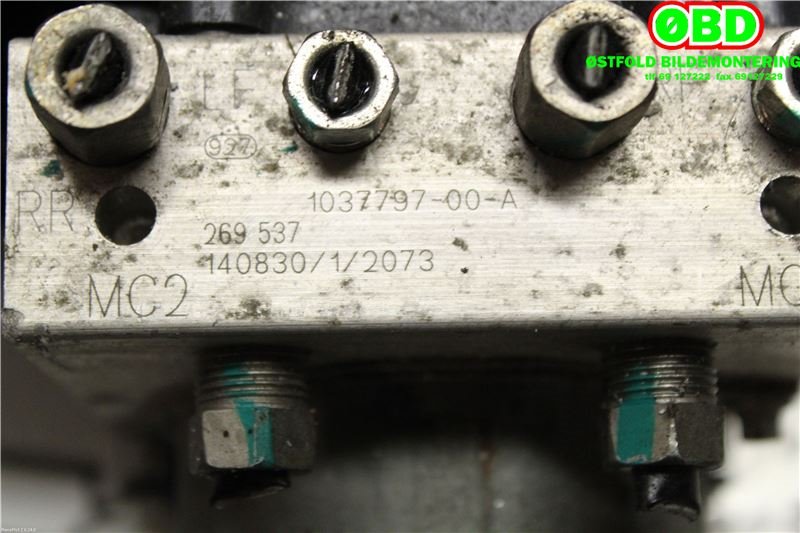 ABS sentral til Tesla Model S 2013-2016 (Fase 1)  (TESLA|103779700A|)