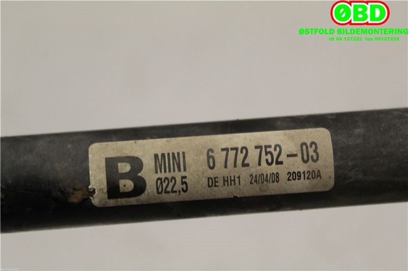 Stabilisatorstag foran til Mini One/Cooper 2007-2014 (R55-57) (R55-57) (MINI|31 35 6 772 752||6772752)