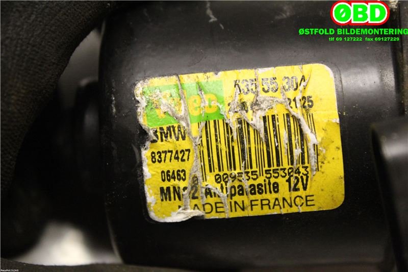 Viskermotor frontrute til Mini One/Cooper 2007-2014 (R55-57) (R55-57) (MINI||8377427)