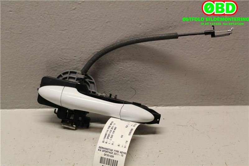 Dørhåndtak utv høyre bak til Kia Sportage 2010-2016 (Type III) (KIA|826613U000|826653U000|)