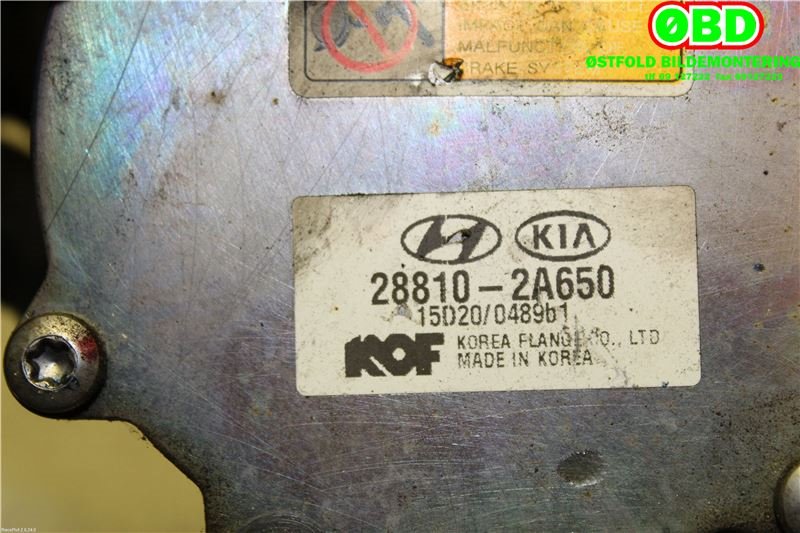 Vakuumpumpe til Kia Sportage 2010-2016 (Type III) (KIA|288102A650|)