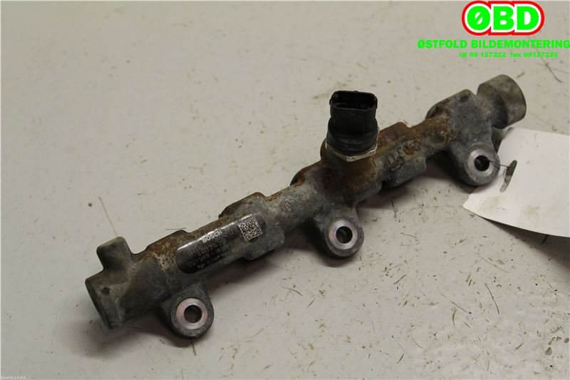Dyseskinne (fuelrail) til Renault Master 2010-2013 (Type III, Fase 1)  (RENAULT|175215697R|0445214258)