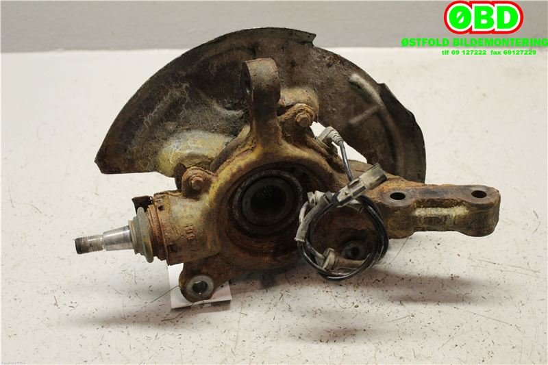 Hjulspindel venstre foran til Renault Master 2010-2013 (Type III, Fase 1)  (RENAULT|400150081R|)