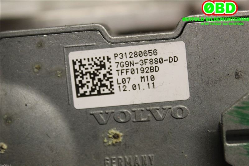 Rattaksel elektrisk servo til Volvo V60 2010-2013 (Type I, Fase 1)  (VOLVO|31429664|)
