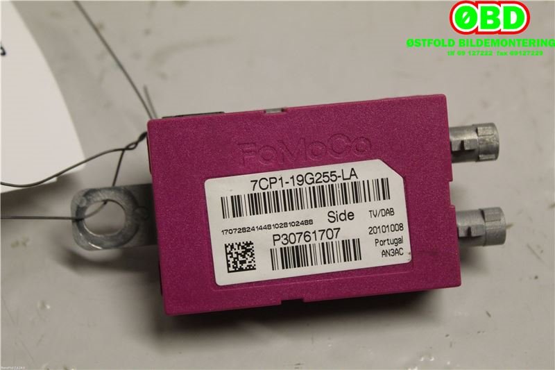 Antenne forsterker til Volvo V60 2010-2013 (Type I, Fase 1) (VOLVO|30761707|)