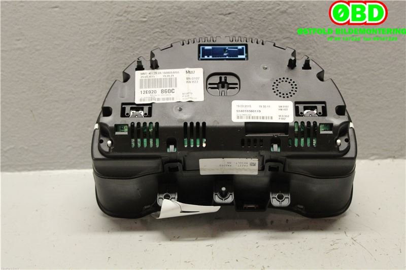 Instrumentpanel til VW E-Up 2013-2019  (VOLKSWAGEN|12E 920 860 C||12E920860C)