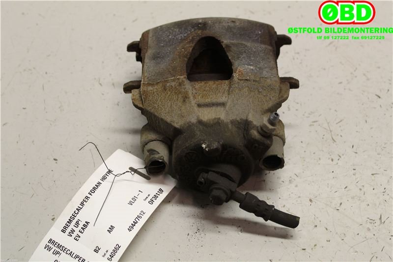 Bremsecaliper høyre foran til VW E-Up 2013-2019  (VOLKSWAGEN|1K0 615 124 D|)