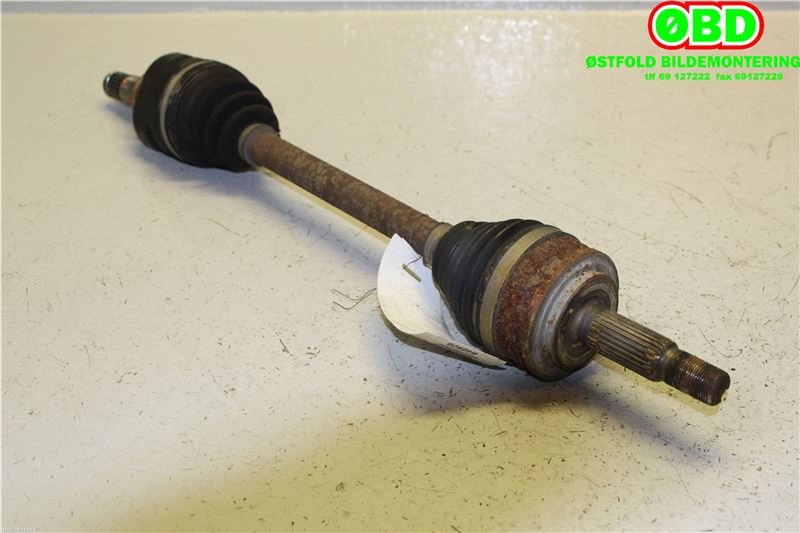 Drivaksel venstre foran til Toyota Auris 2010-2012 (Type I, Fase 2)  (TOYOTA|4342002620|4342002621|)